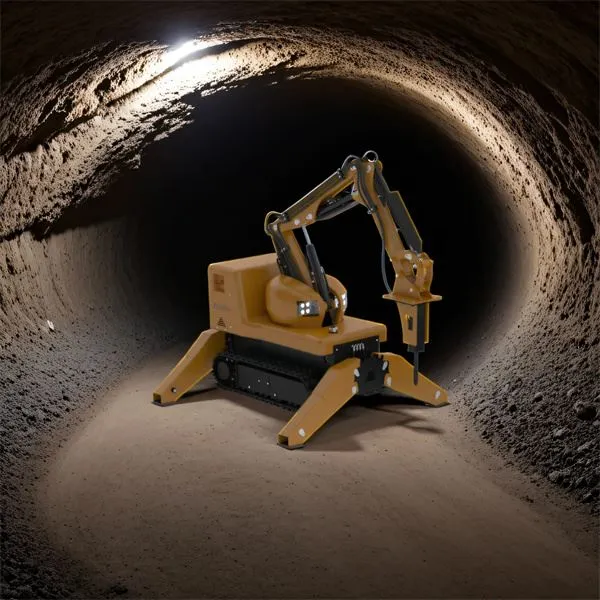 หุ่นยนต์รื้อถอนสำหรับการก่อสร้าง